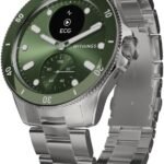 Withings ScanWatch Nova, Hybrid Smartwatch, ECG, SpO2, GPS, Grün