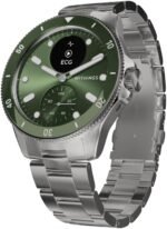 Withings ScanWatch Nova, Hybrid Smartwatch, ECG, SpO2, GPS, Grün