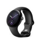 Google Pixel Watch 5 (41 mm) - Smartwatch - Champagne Case/Canyon Band, LTE