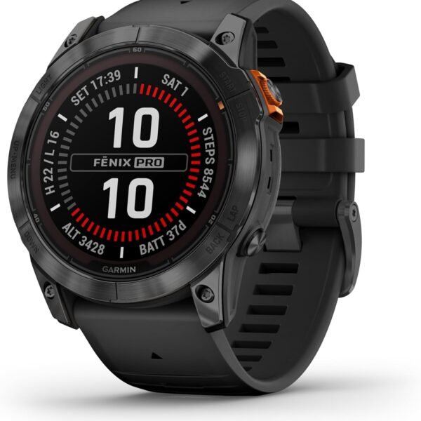 Garmin fēnix 7X Pro – GPS Multisport Smart Watch with Colour Display and Touch/Button Control, TOPO Maps, Over 60 Pre-Installed Sports Apps, Garmin Music and Garmin Pay Assorted variants