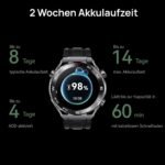 HUAWEI Watch Ultimate Smartwatch, Material in Premium-Metall-Optik, EKG, Golfplatz-Karten, Offline-Höhenlinienkarten, Bis zu 100 Meter Wasserdichtigkeit, 2 Wochen Akkulaufzeit, iOS&Android, Grün
