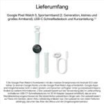 Google Pixel Watch 5 (41 mm) - Smartwatch - Champagne Case/Canyon Band, LTE