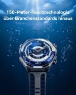 HUAWEI Watch Ultimate 2 Smartwatch, Sportuhr mit GPS, 20 ATM, Blau