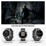 Garmin fēnix 7S Pro [renewed] – GPS-Multisport-Smartwatch mit Solarladelinse, Farbdisplay und Touch-/Tastenbedienung, TOPO-Karten, über 60 vorinstallierte Sport-Apps, GarminMusic [Generalüberholt]