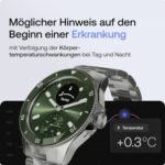 Withings ScanWatch Nova, Hybrid Smartwatch, ECG, SpO2, GPS, Grün